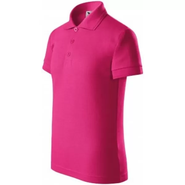 Tricou pentru copii cu guler MALFINI PIQUE POLO 222 MAGENTA 