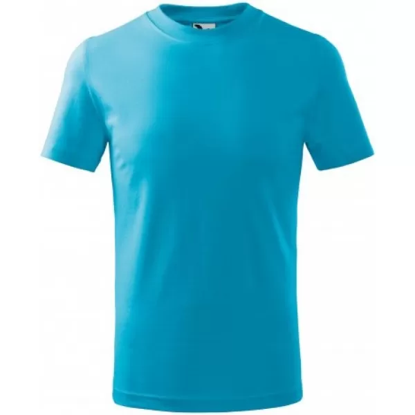  Tricou pentru copii MALFINI BASIC 138 TURCOAZ 