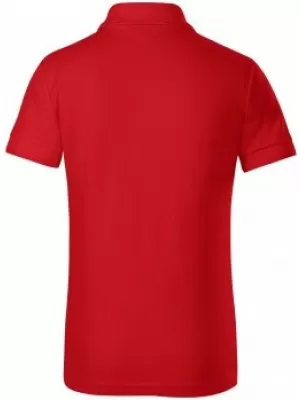 Tricou pentru copii cu guler MALFINI PIQUE POLO 222 ROŞU