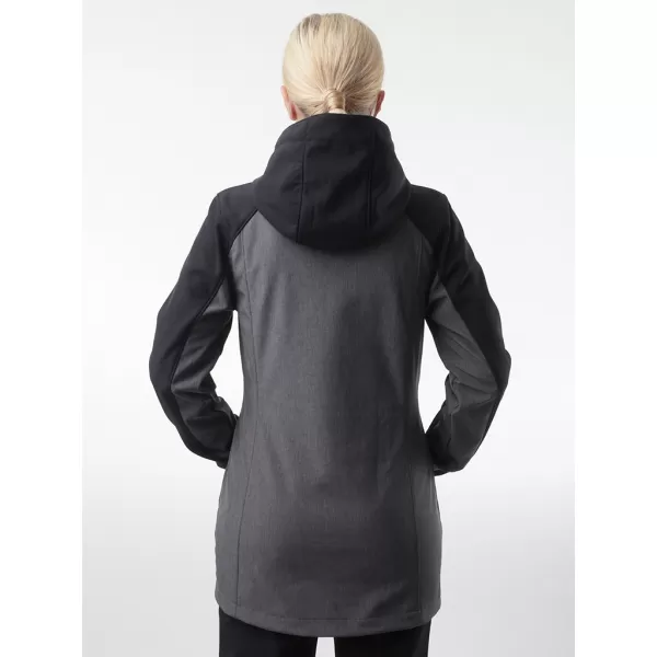  Palton softshell dama LOAP LYANA SFW2018 NEGRU 