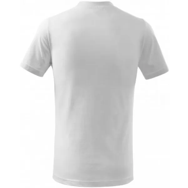  Tricou pentru copii MALFINI BASIC 138 ALB 