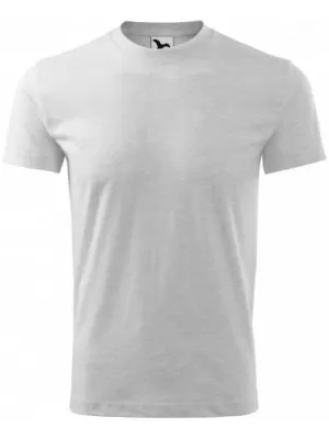 Tricou pentru copii MALFINI BASIC 138 EVIDENȚIERI GRI DESCHIS