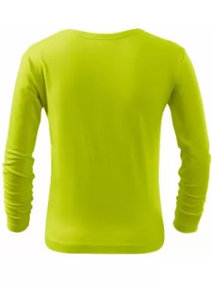 Tricou pentru copii MALFINI FIT-T LS 121 LĂMÂIE VERDE