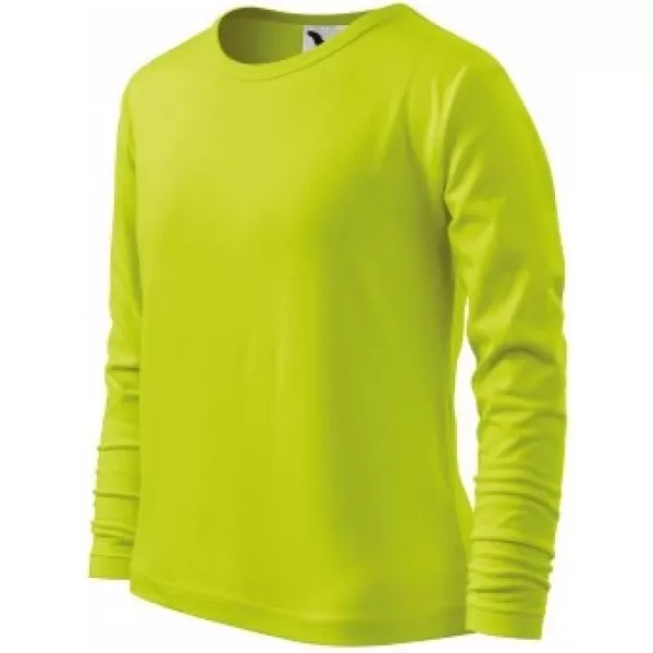  Tricou pentru copii MALFINI FIT-T LS 121 LĂMÂIE VERDE 
