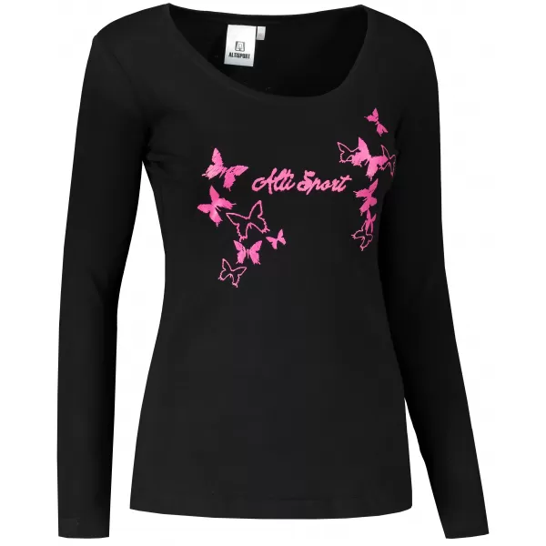  Tricou pentru femei ALTISPORT ALW011169 NEGRU 