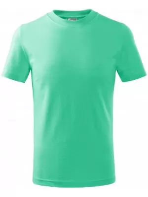 Tricou pentru copii MALFINI BASIC 138 MENTĂ