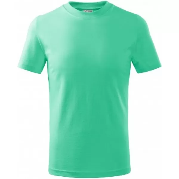  Tricou pentru copii MALFINI BASIC 138 MENTĂ 
