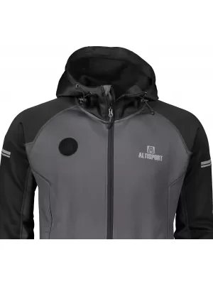 Hanorac sport pentru bărbați ALTISPORT PIUMAN GRI INCHIS