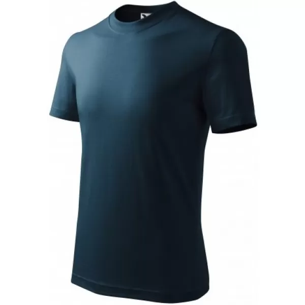  Tricou pentru copii MALFINI BASIC 138 ALBASTRU MARIN 