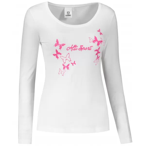  Tricou pentru femei ALTISPORT ALW011169 ALB 