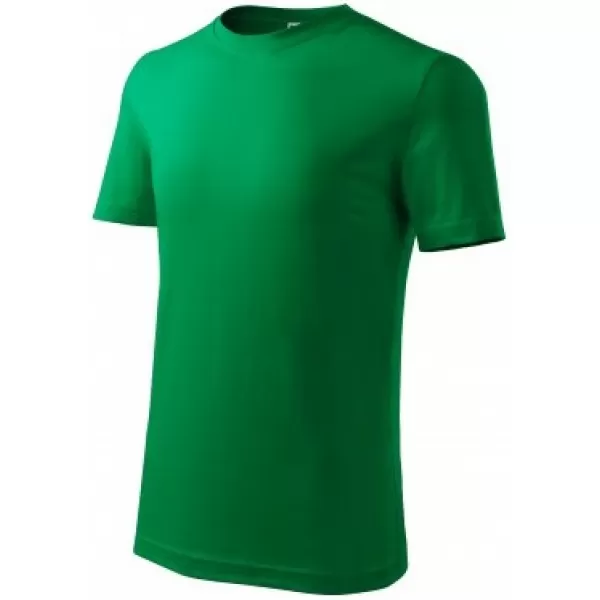  Tricou pentru copii MALFINI CLASSIC NEW 135 VERDE MEDIU 