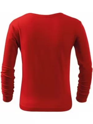 Tricou pentru copii MALFINI FIT-T LS 121 ROŞU