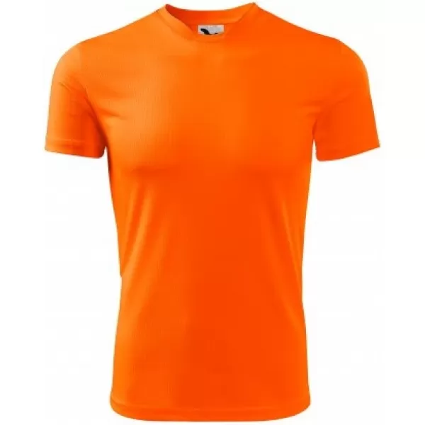  Tricou funcțional pentru copii MALFINI FANTASY 147 PORTOCALIU NEON 
