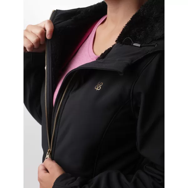  Palton softshell dama LOAP LYWIENA SFW2014 NEGRU 