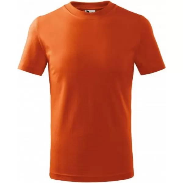  Tricou pentru copii MALFINI BASIC 138 PORTOCALE 