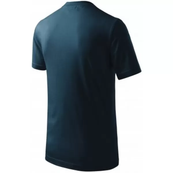  Tricou pentru copii MALFINI CLASSIC 100 ALBASTRU MARIN 