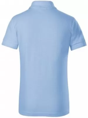 Tricou pentru copii cu guler MALFINI PIQUE POLO 222 ALBASTRU CERUL