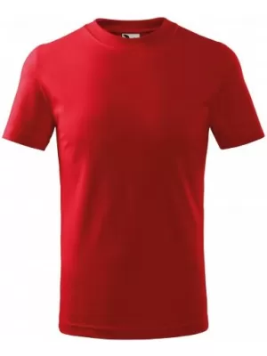 Tricou pentru copii MALFINI BASIC 138 ROŞU