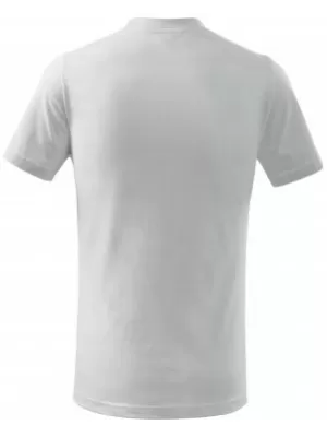 Tricou pentru copii MALFINI CLASSIC 100 ALB