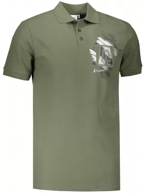 Tricou pentru bărbați ALTISPORT ALM032203 KAKI