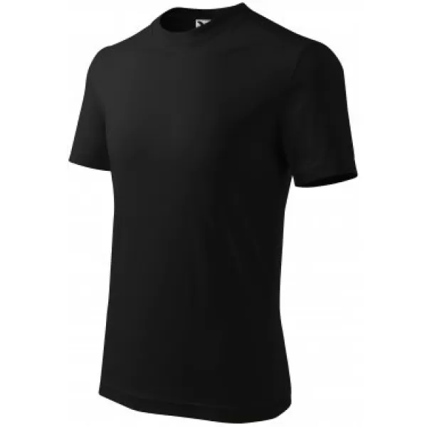  Tricou pentru copii MALFINI CLASSIC 100 NEGRU 