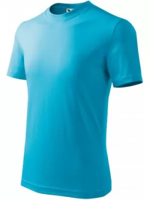 Tricou pentru copii MALFINI BASIC 138 TURCOAZ