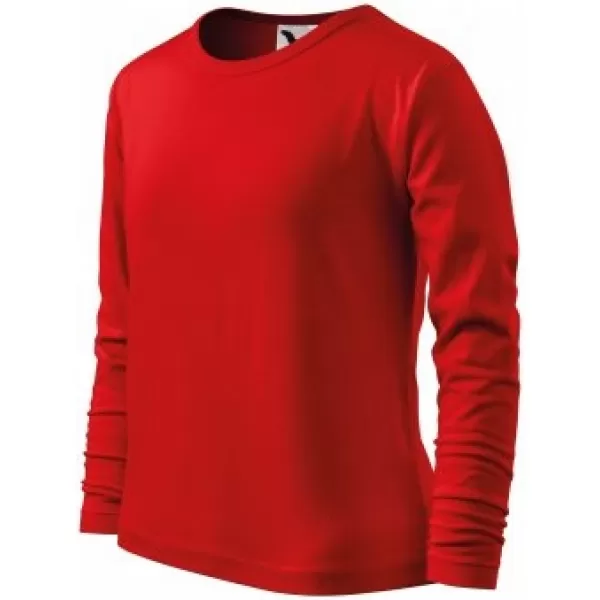  Tricou pentru copii MALFINI FIT-T LS 121 ROŞU 