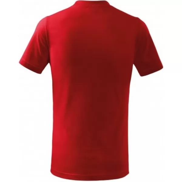  Tricou pentru copii MALFINI BASIC 138 ROŞU 