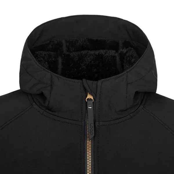  Palton softshell dama LOAP LYWIENA SFW2014 NEGRU 