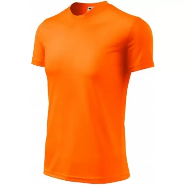  Tricou funcțional pentru copii MALFINI FANTASY 147 PORTOCALIU NEON 