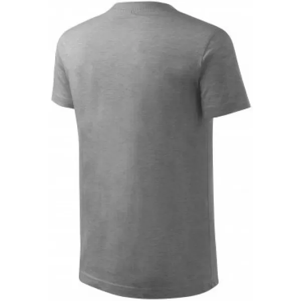  Tricou pentru copii MALFINI CLASSIC NEW 135 EVIDENȚIERI GRI ÎNCHIS 