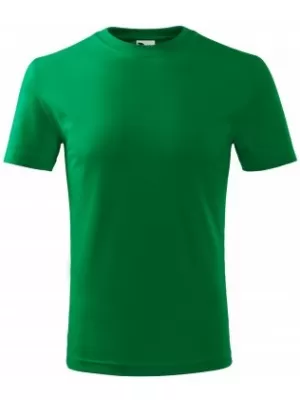 Tricou pentru copii MALFINI CLASSIC NEW 135 VERDE MEDIU