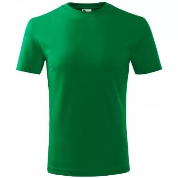  Tricou pentru copii MALFINI CLASSIC NEW 135 VERDE MEDIU 