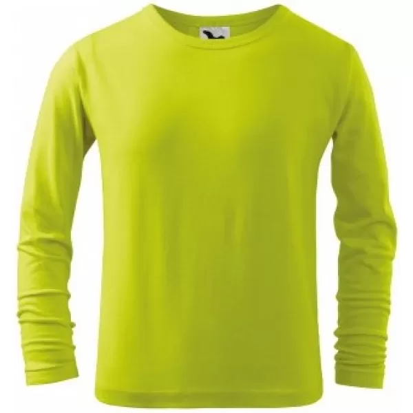  Tricou pentru copii MALFINI FIT-T LS 121 LĂMÂIE VERDE 