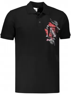 Tricou pentru bărbați ALTISPORT ALM032203 NEGRU