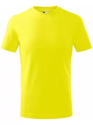 Tricou pentru copii MALFINI BASIC 138 LĂMÂIE