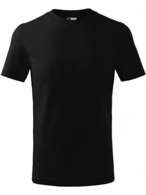 Tricou pentru copii MALFINI BASIC 138 NEGRU