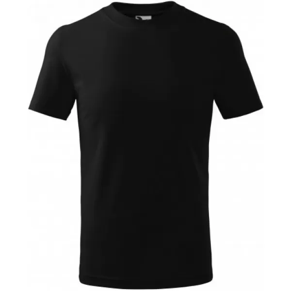  Tricou pentru copii MALFINI BASIC 138 NEGRU 