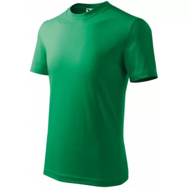  Tricou pentru copii MALFINI BASIC 138 VERDE MEDIU 