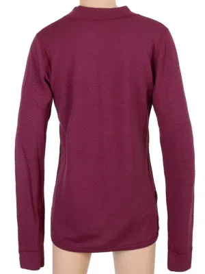 Tricou termic pentru copii SENSOR MERINO DOUBLE FACE LOGO 20200021 LILA