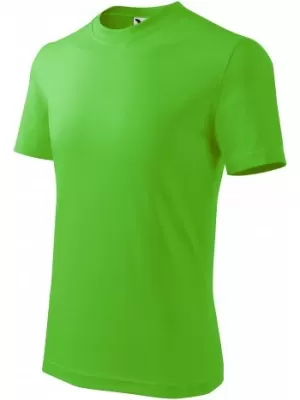 Tricou pentru copii MALFINI BASIC 138 VERDE MĂR