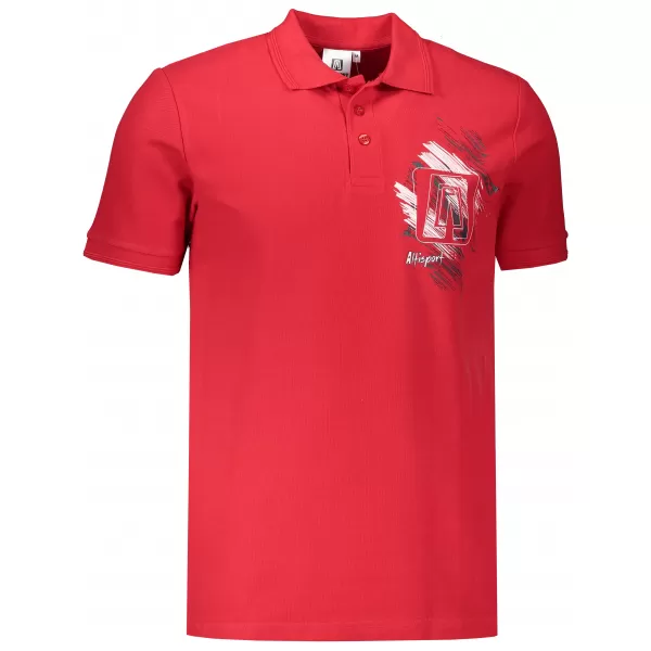  Tricou pentru bărbați ALTISPORT ALM032203 ROȘU 