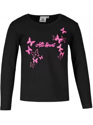Tricou fetita ALTISPORT ALK011121 NEGRU