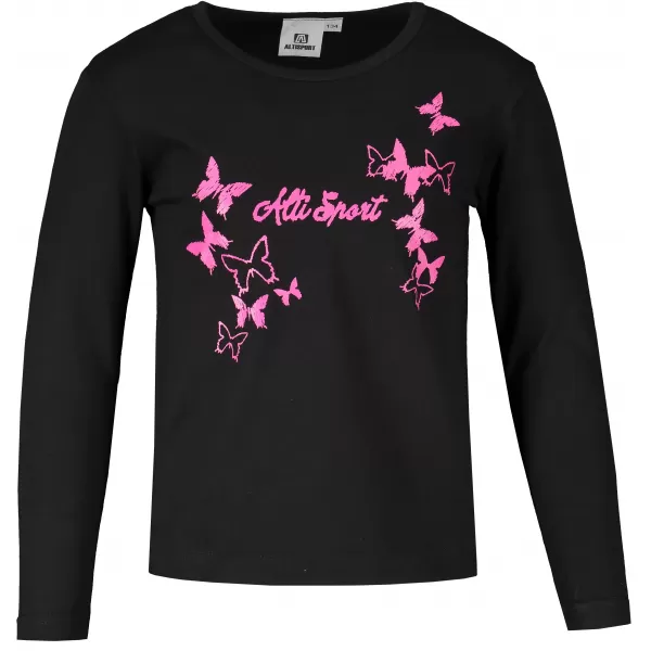  Tricou fetita ALTISPORT ALK011121 NEGRU 