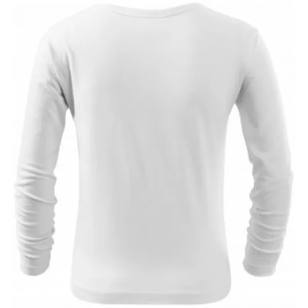  Tricou pentru copii MALFINI FIT-T LS 121 ALB 