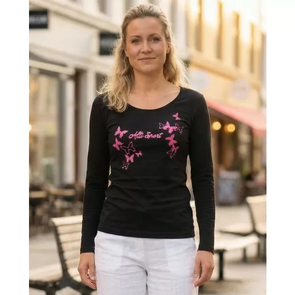  Tricou pentru femei ALTISPORT ALW011169 NEGRU 