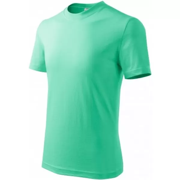 Tricou pentru copii MALFINI BASIC 138 MENTĂ 
