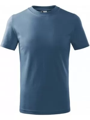 Tricou pentru copii MALFINI BASIC 138 DENIM