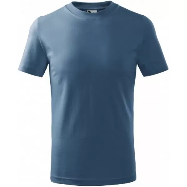  Tricou pentru copii MALFINI BASIC 138 DENIM 