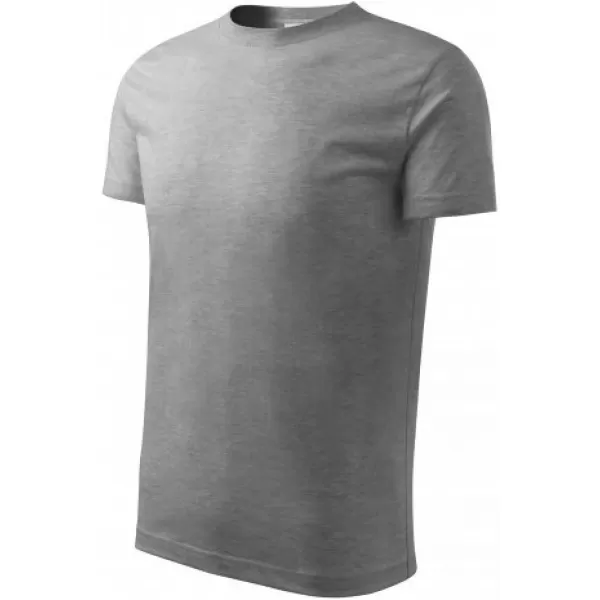  Tricou pentru copii MALFINI BASIC 138 EVIDENȚIERI GRI ÎNCHIS 
